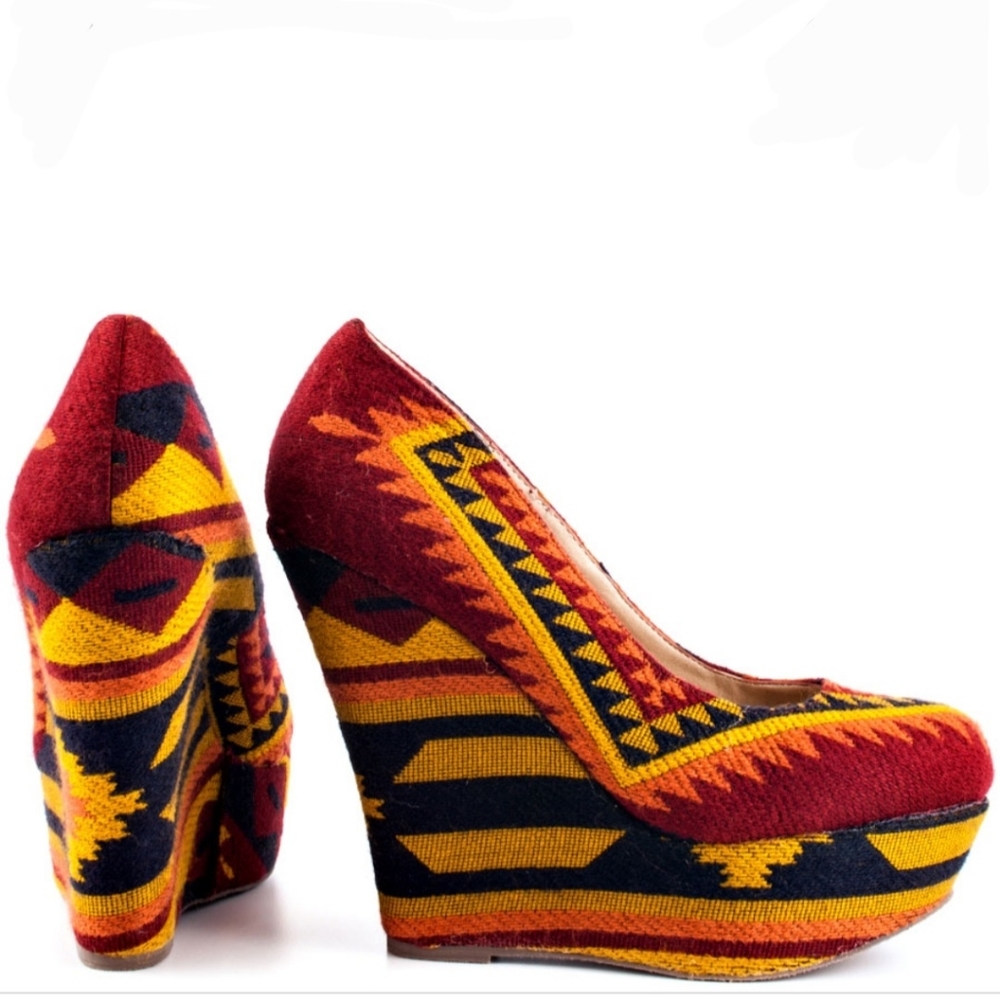 Pammyy Aztec Wedge